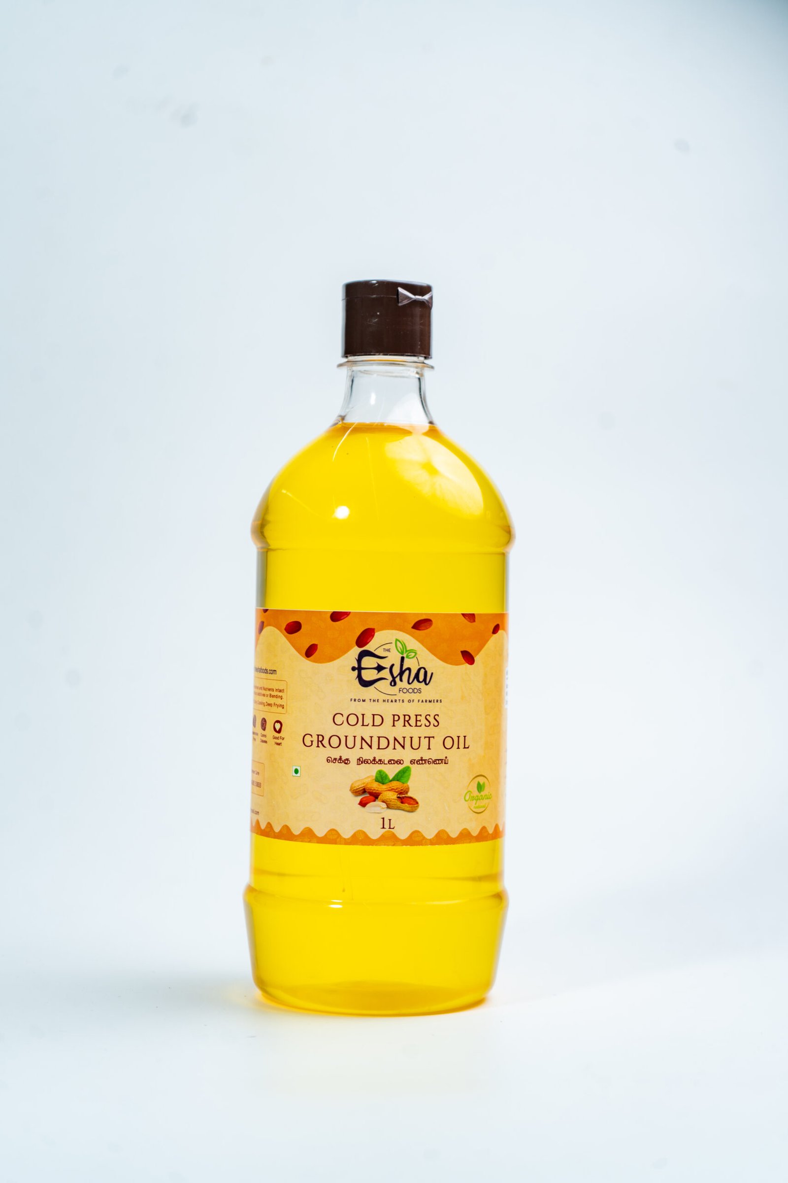 ESHA Cold Pressed GroundNut Oil - 1L