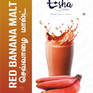 ESHA Red Banana Malt 225g,Health, nutritional supplement,health benefits,healthy ,food, drink, hot drink , cold drink